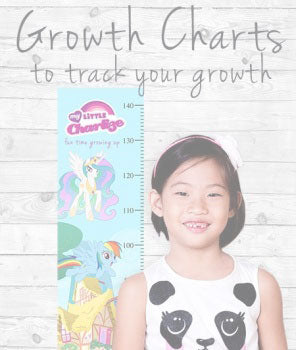 Every moment of a child's growth is worth recording down. Having a nicely decorated and personalized growth chart simply makes each height measurement special, especially with a photo taken.