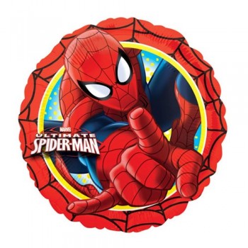 Spider-man themed balloons for the superhero's fans.