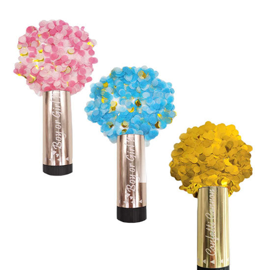 Confetti Poppers for Birthday, Baby Gender Reveal, Wedding Celebration and all events.