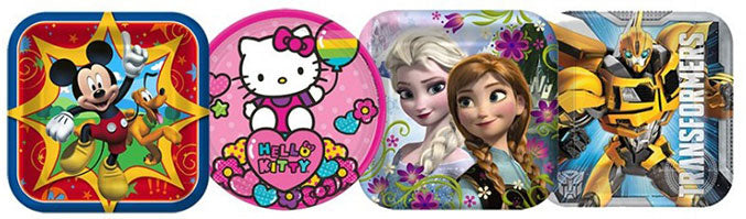 Popular Cartoon Party Themes that many children will love,&nbsp;and some adults too! Including Avengers, Disney Princesses, Hello Kitty, Baby Shark, Paw Patrol and many more!