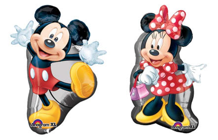 Kidz Party Store provides these lovely Mickey and Minnie party balloons to fill up your party venue completely with the Mickey mouse magic. 