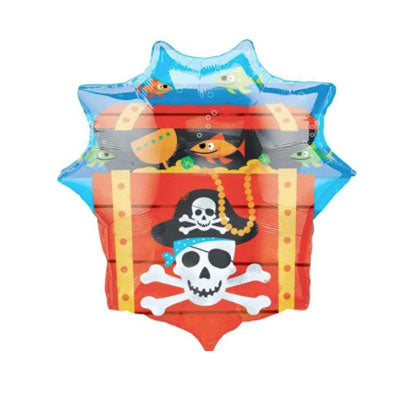 Pirates Balloon for the treasure hunt adventure birthday party!