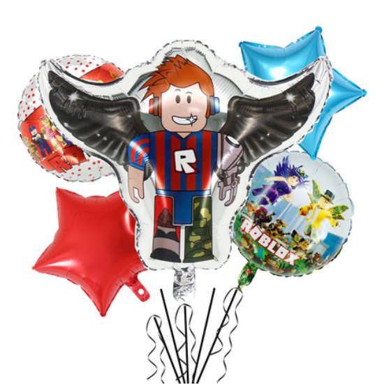Roblox balloon for the gaming fanatics to celebrate a marvellous and unforgettable birthday party!