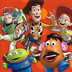 Toy Story theme party supplies with the wide range fo favours and party decorations.