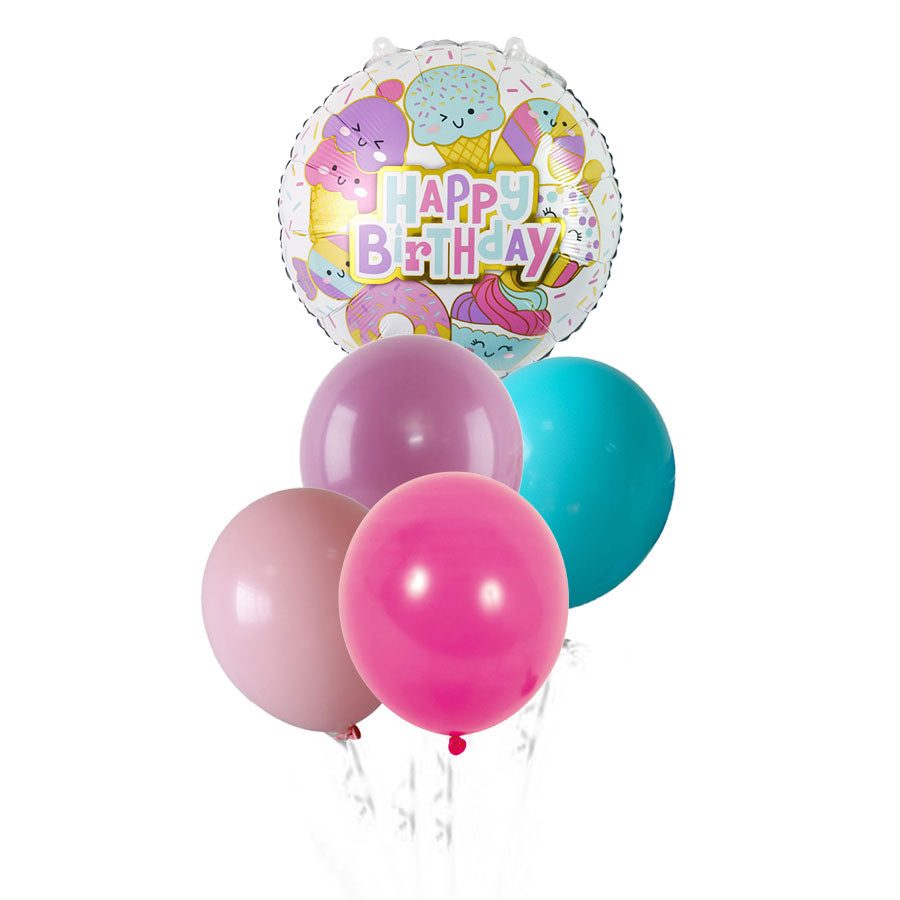 Sweet Treats Birthday Balloon Bouquet