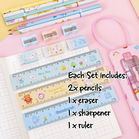 5-Pc Kids Stationeries Set