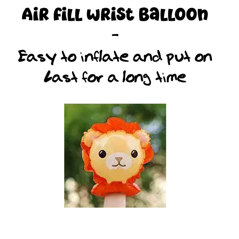 Animal Wrist Balloons (Set of 10)