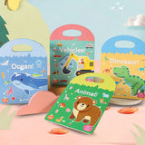Reusable Jelly Sticker Play Book