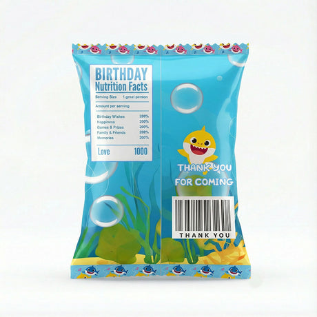 Customised Baby Shark Goody Snack Pack
