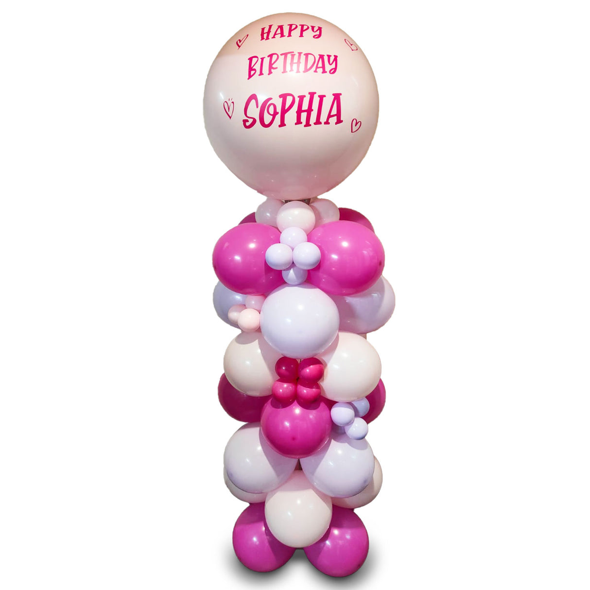 1 Tall Balloon Column about 2-2.2m tall