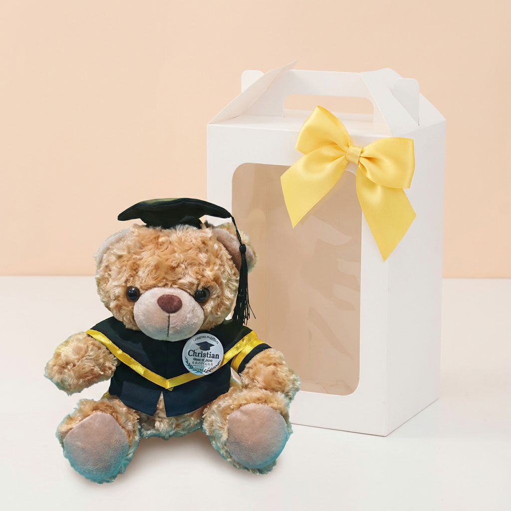 Graduation Bear Plush Soft Toy