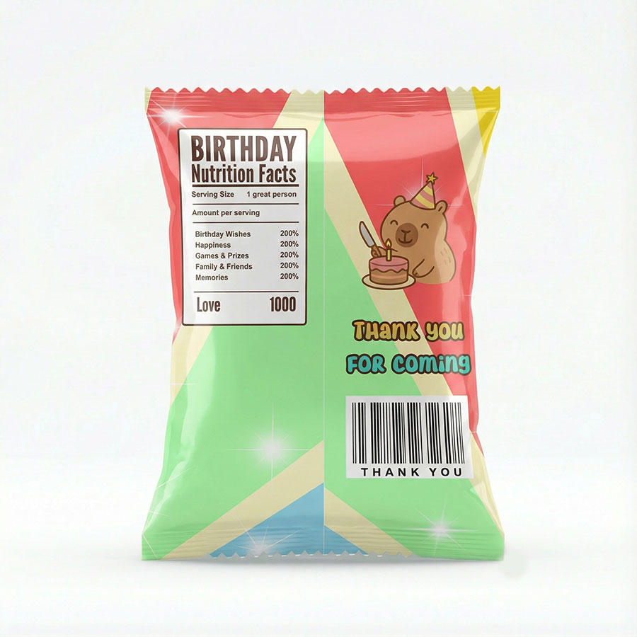 Customised Capybara Goody Snack Pack