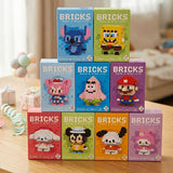 Cartoon Micro Building Blocks