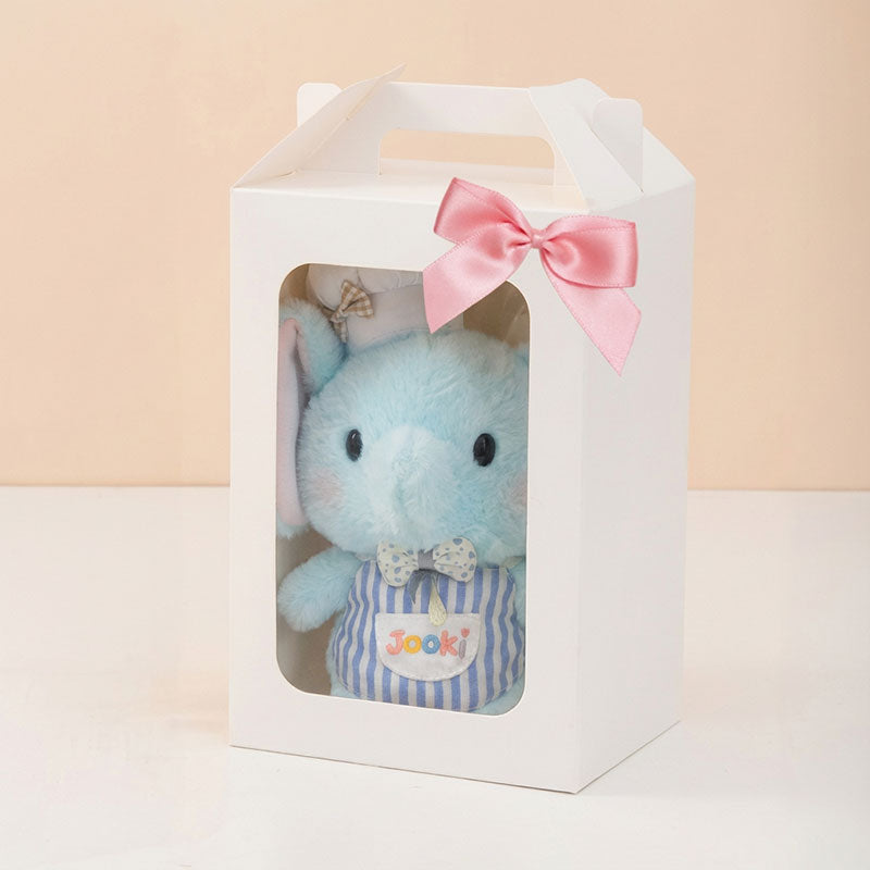 Chef Blue Elephant Plush Soft Toy