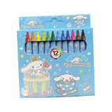 12-Colours Crayon Box