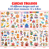 Temporary Tattoo Stickers (10pc)