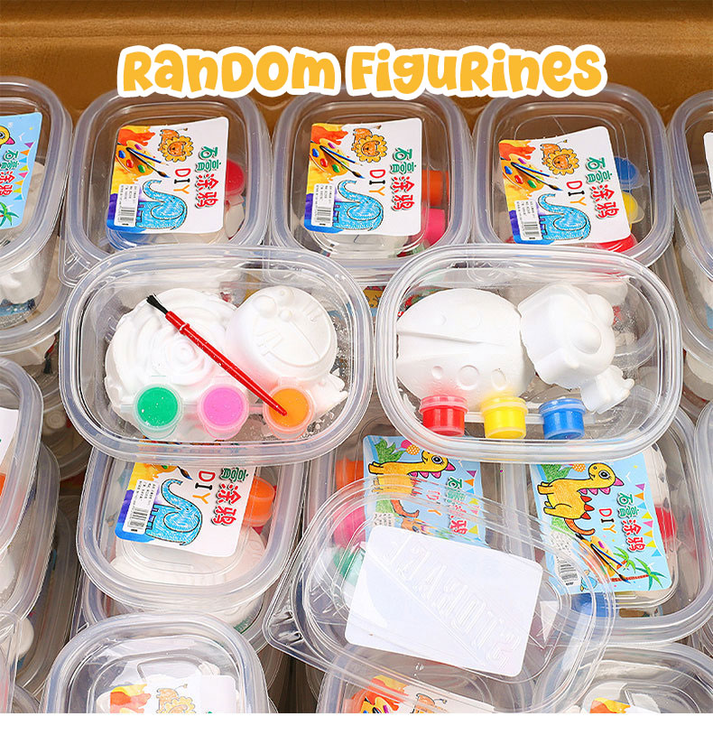 Plaster Figurine Painting Kit