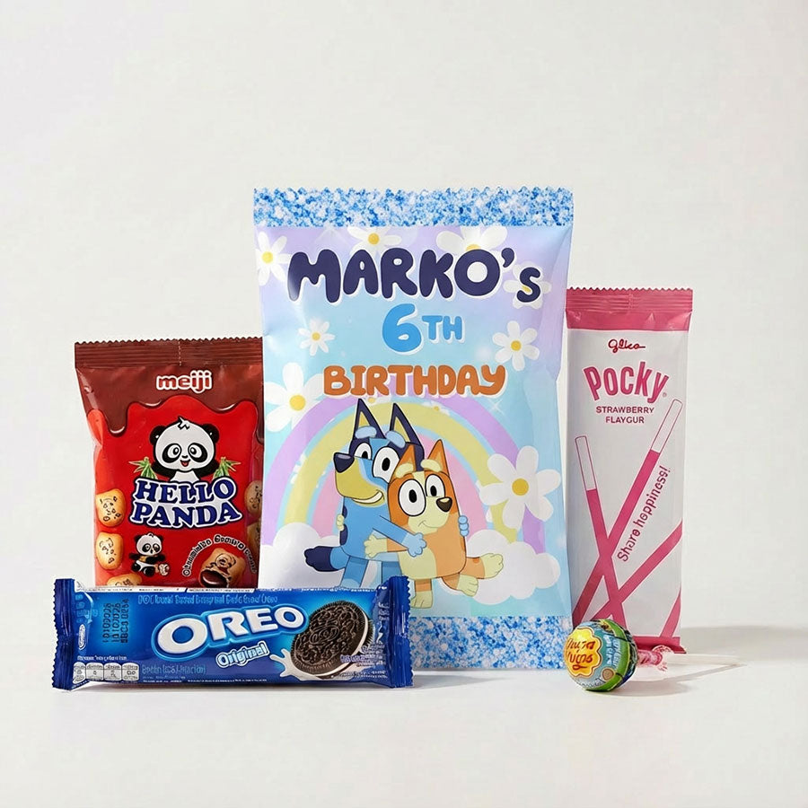 Customised Bluey Goody Snack Pack