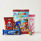 Customised Sonic the Hedgehog Snack Pack