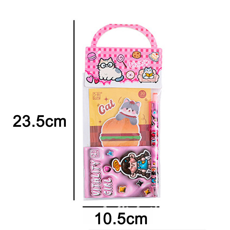 Cute Sticky Note Stationery Gift Pack