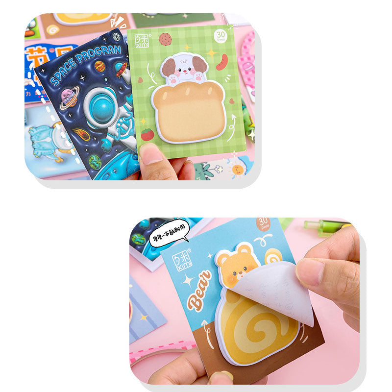 Cute Sticky Note Stationery Gift Pack