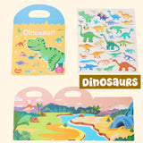 Reusable Jelly Sticker Play Book