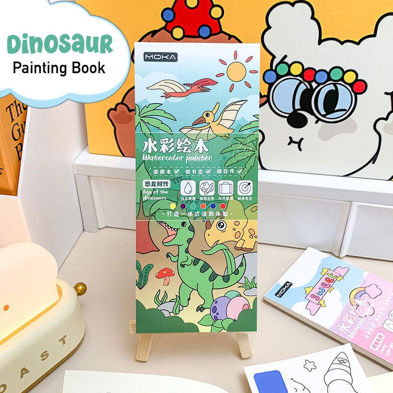 Kids Watercolour Painting Book
