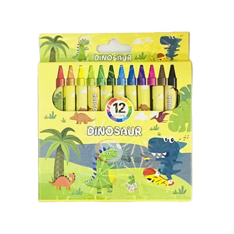 12-Colours Crayon Box