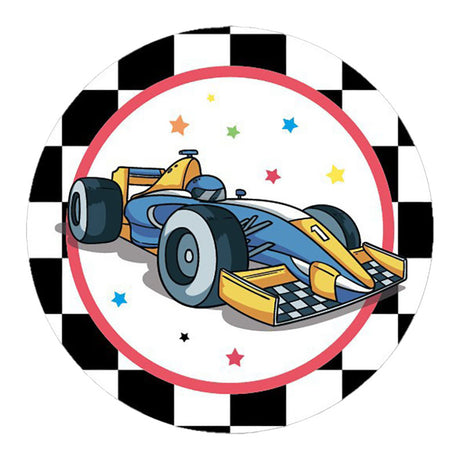 F1 Racing Car themed party plate.