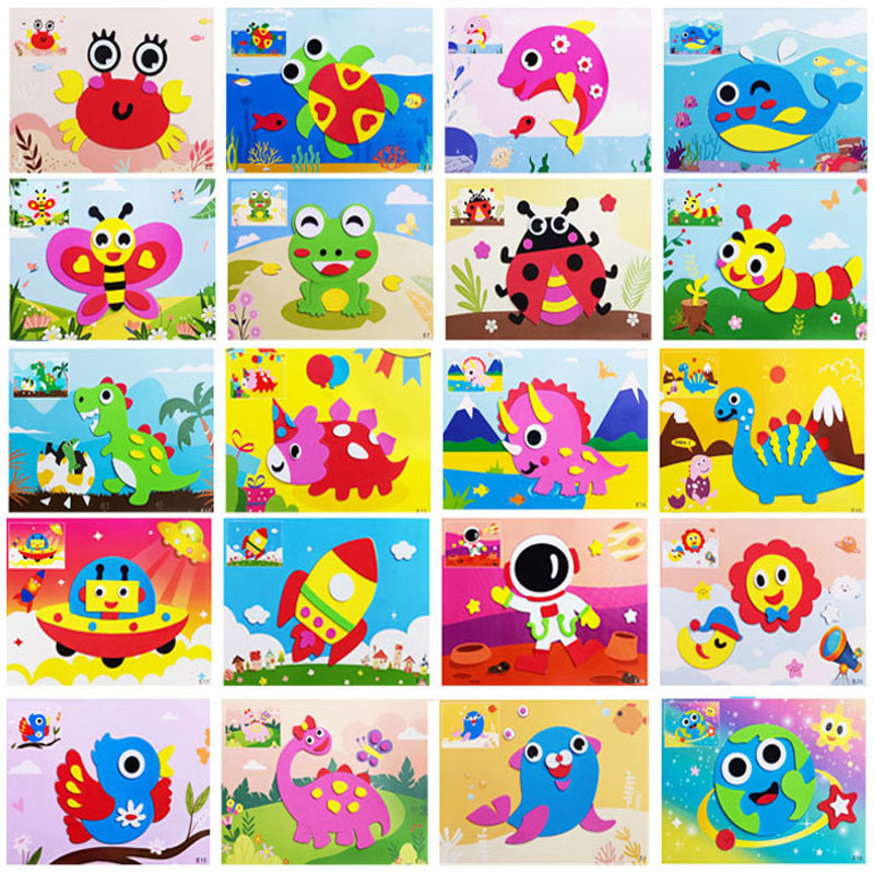 Foam Stickers Art & Craft Kit