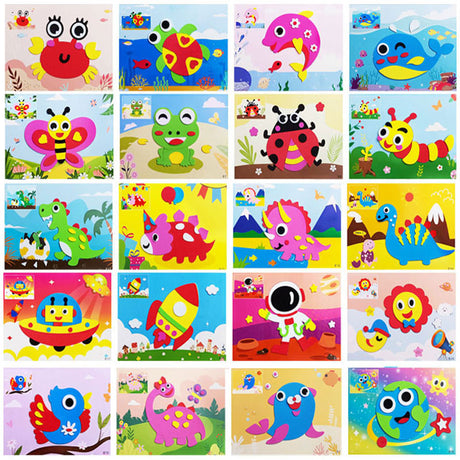 Foam Stickers Art & Craft Kit