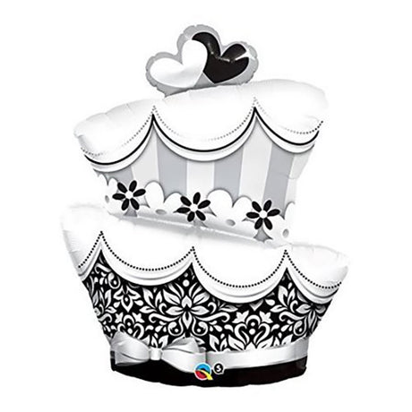 Fun & Fabulous Wedding Cake Balloon for the big day!