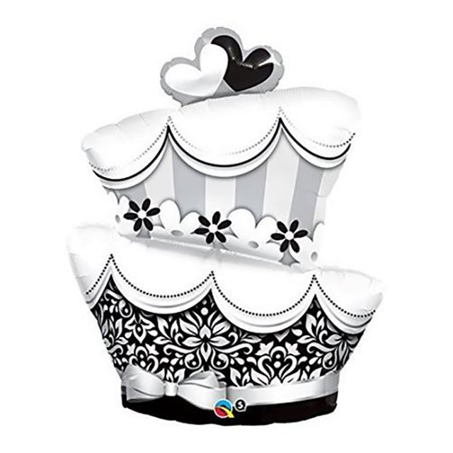 Fun & Fabulous Wedding Cake Balloon for the big day!