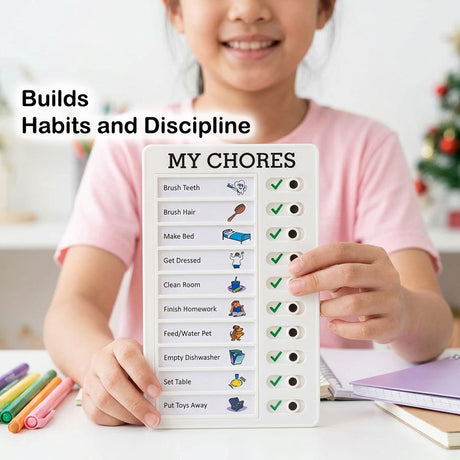 Chore Checklist Board for kids to build good habits
