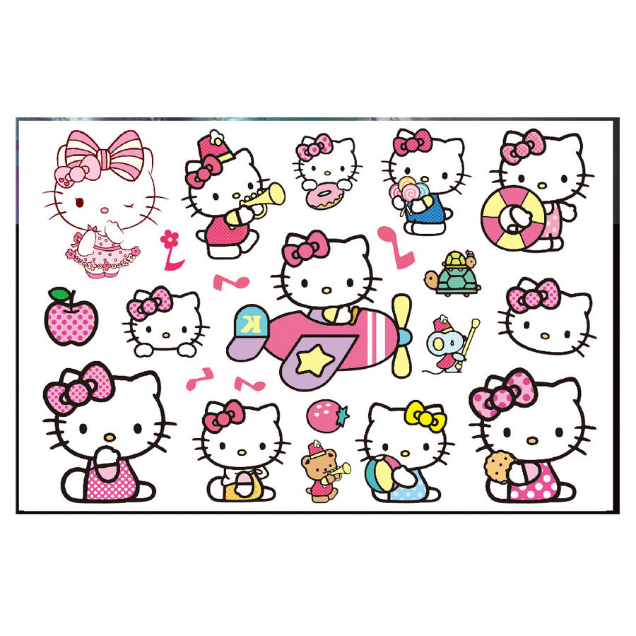 Hello Kitty Party Tattoos Sheet | Kawaii Party Supplies Singapore ...