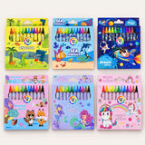 12-Colours Crayon Box