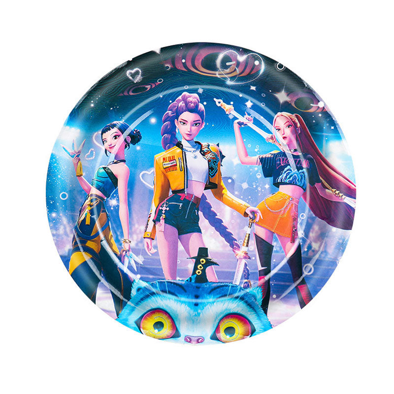K-Pop Demon Hunter Party Plates