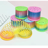 Glitter Spring Toy with LED Projector