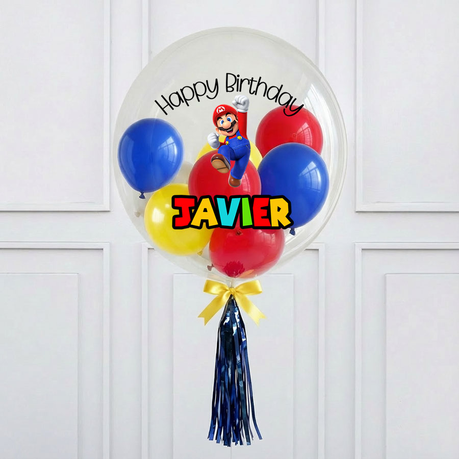 Customised Mario Bubble Balloon