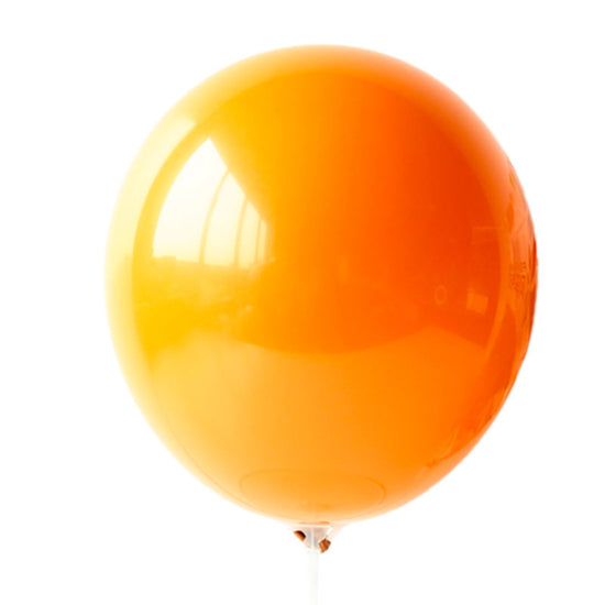 12" Solid Caramel Colored Latex Balloon