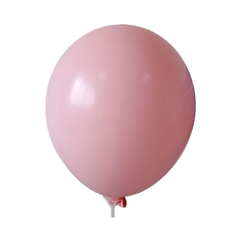 12" Solid Light Pink Colored Latex Balloon