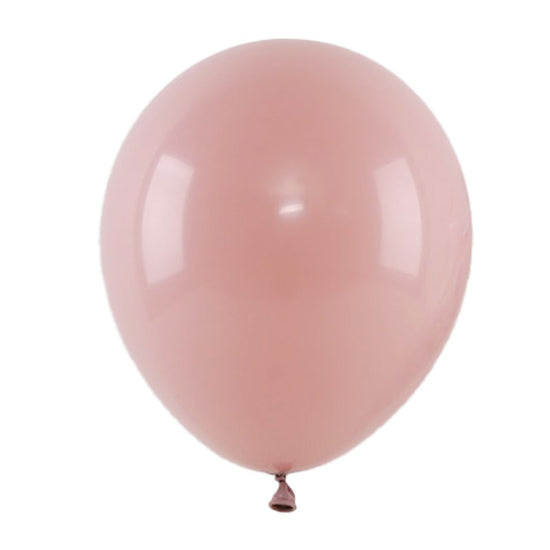 12" Solid Twilight Pink Colored Latex Balloon