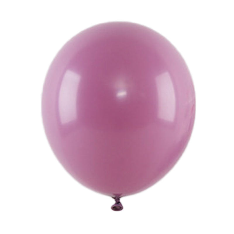 12" Solid Twilight Purple Colored Latex Balloon