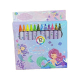 12-Colours Crayon Box