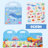 Reusable Jelly Sticker Play Book