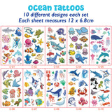 Temporary Tattoo Stickers (10pc)