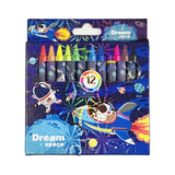 12-Colours Crayon Box