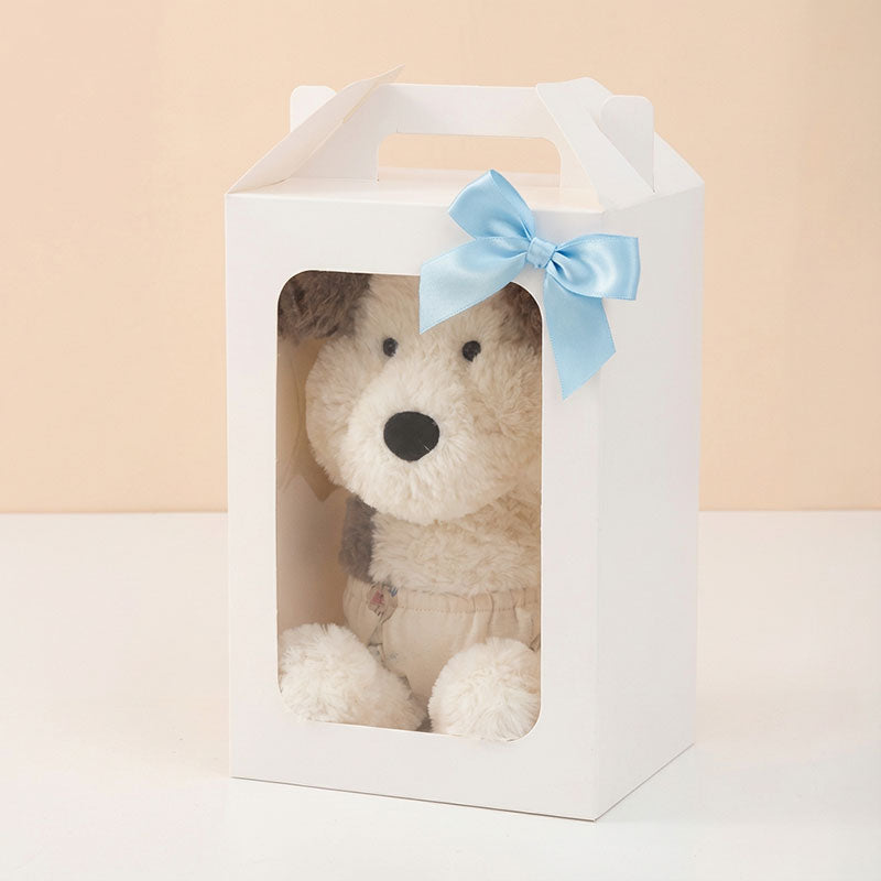 Peekaboo Baby Dog Plush Soft Toy