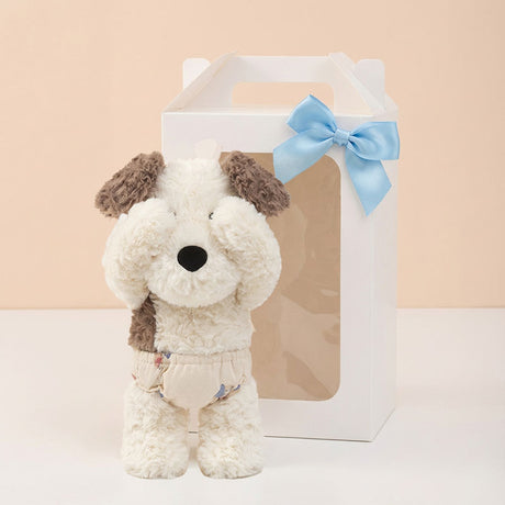 Peekaboo Baby Dog Plush Soft Toy
