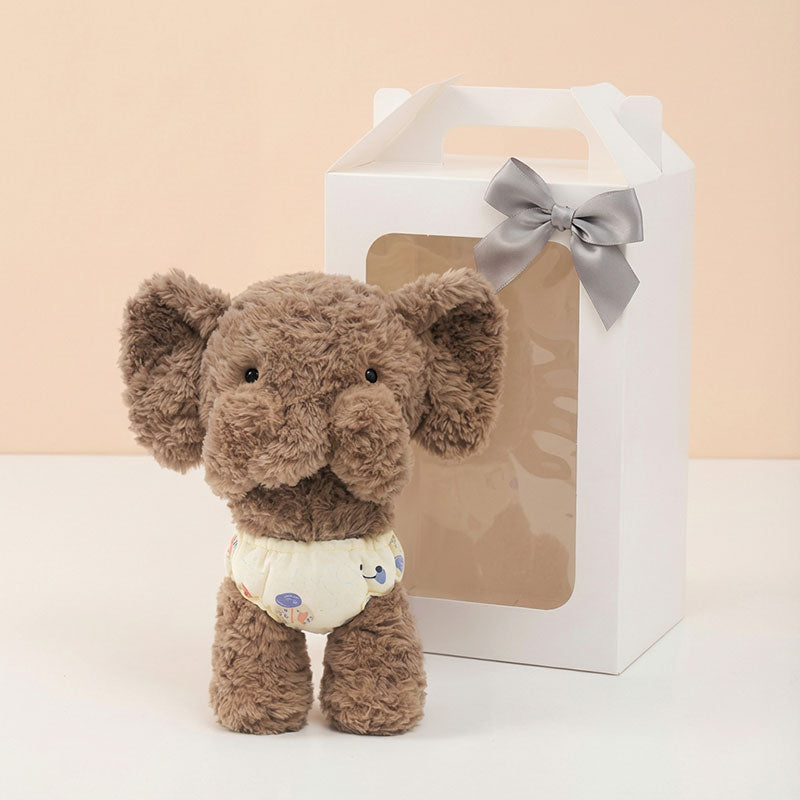 Peekaboo Baby Elephant Plush Soft Toy